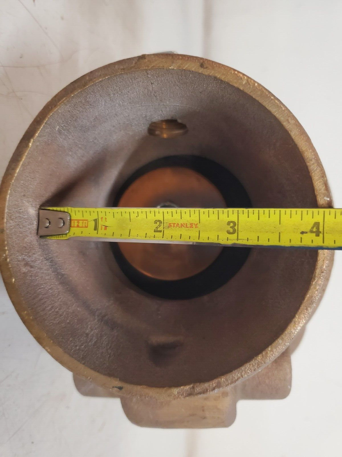 POWHATAN 4" Bronze Body Swing Check Valve Model 202 | 300PSI | Listed FM 124P