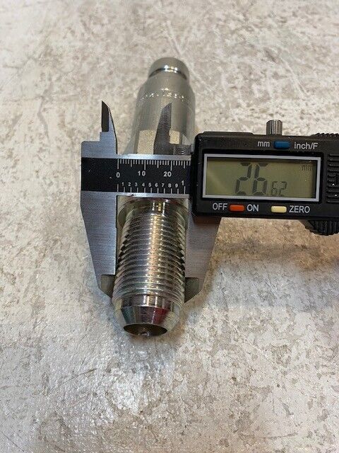 Faster Coupler 3FF112 | 09D0 for Bobcat 5-3/4" Long 27mm Threaded End 15mm ID