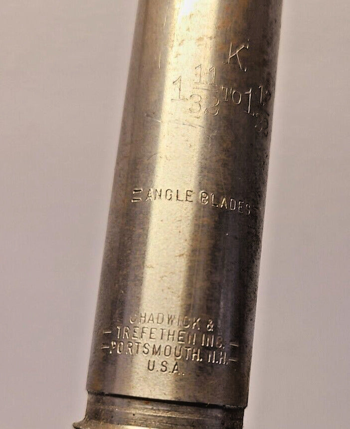 Critchley-Six Chadwick & Trefethen Blade Expansion Reamer K 1-11/32 to 1-17/32
