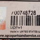 2 Qty. of Agco SKF Angular Contact Bearings 3205 A-2RS1/C3 | 700748728 (2 Qty)