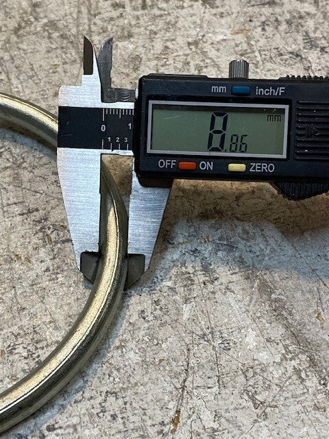 5 Quantity of 5" Muffler Exhaust Clamps DS103A-2 (5 Quantity)