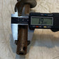 Metal Conveyor Screw Auger Shaft Industrial Part 6-Spirals 18" Long 2-1/4" Dia.
