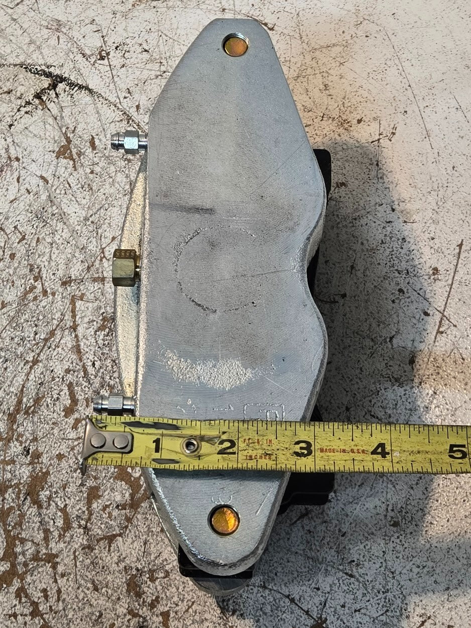 Brake Caliper and Pads 100449 | 8 1/4" Long 4" Wide 3 1/2" Tall