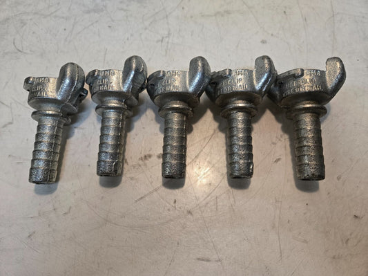 5 Quantity of Dixon Air King AM6 2 Lug Universal Air Coupling 3/4" Barb (5 Qty)