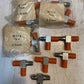 12 Quantity of M-114 Tees Hydraulic Tee Fittings 2 Male 1 Female Ends (12 Qty)