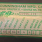 Cunningham Hydraulic Cylinder Model HS | S/N 20996-173 | AH1 PU1116