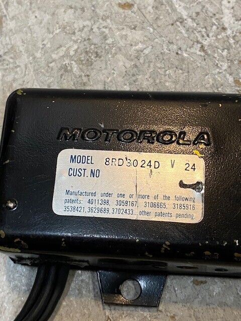 Motorola 8RD3024D Voltage Regulator