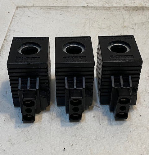 3 Quantity of Sauer-Danfoss Solenoid Coils 320573 | 48 VDC | 16 Watts (3 Qty)