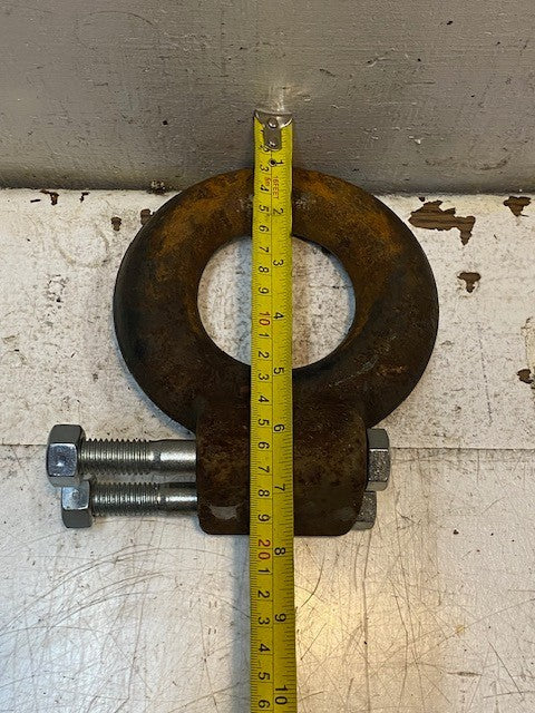 Wallace Forge Pintel Hitch Lunette Ring Tow Ring Max Cap 25,000 lbs