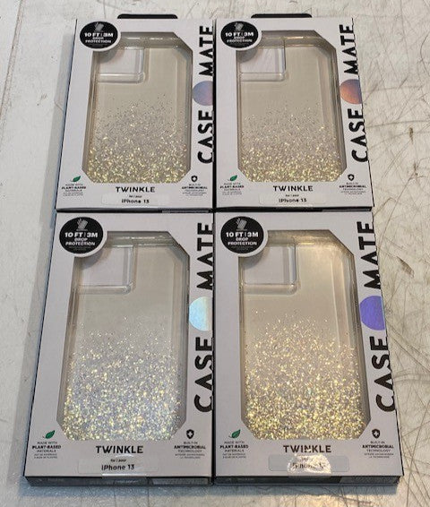 4 Quantity of Case Mate iPhone 13 Phone Cases Twinkle CM046770-02 (4 Quantity)
