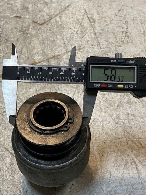 12-Spline Pinion Starter Drive 4" Tall 19mm ID 75mm OD