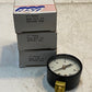 3 Quantity of Ametek 2" P500 30 1/8 LM 047490 B30 Pressure Gauges (3 Quantity)