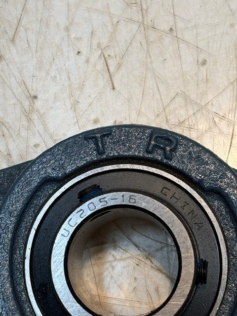 TR Cast Iron 2-Bolt Rhombus Flange Pillow Block Mounted Housing FL205 | UC205-16