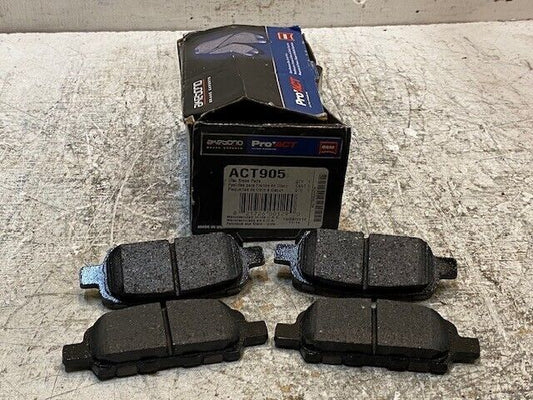 Pro Act Ulra-Premium Disc Brake Pads Set of 4 ACT905 | AK ACT564H FF