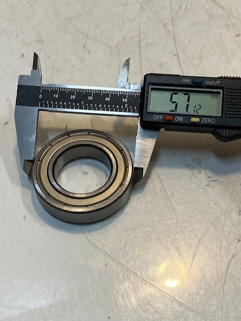 2 Quantity of KYK Bearing R20-ZZ-SRI2 | 57mm OD 31mm Bore 13mm Thick (2 Qty)