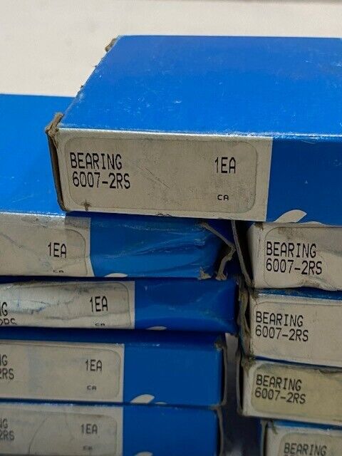 14 Quantity of 6007-2RS Bearings 62mm OD 35mm Bore 14mm Thick (14 Quantity)