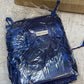 1700 Pack of Small Navy Blue Satin Pouches 6"  x 8.5" PO31209  (1700 Quantity)