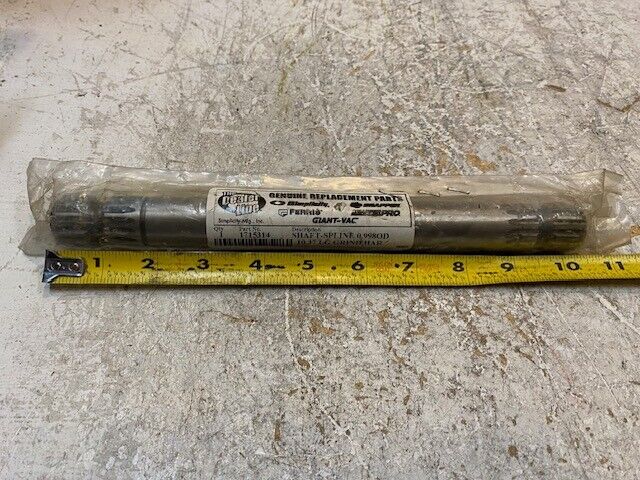 Simplicity Shaft-Spline 1715314 10-3/8" Long 26mm OD