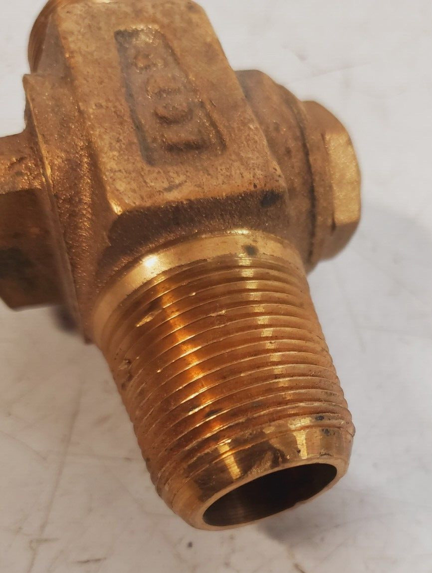 Ford Meter Box Valve 3/4" AWWA x Flare Brass