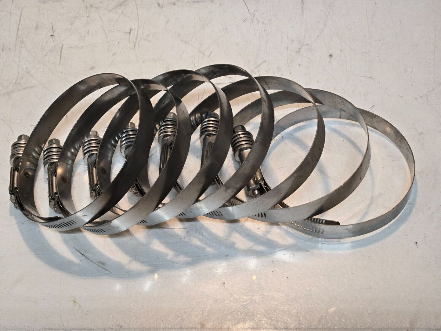 7 Quantity of Breeze Constant Torque 0345 CT450 SS Hose Clamps (7 Quantity)
