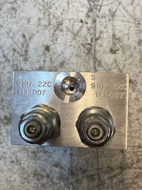 Sun Hydraulics Flow Control Part 9101-22CB03, 4900089-001, 9107-22C-113-007