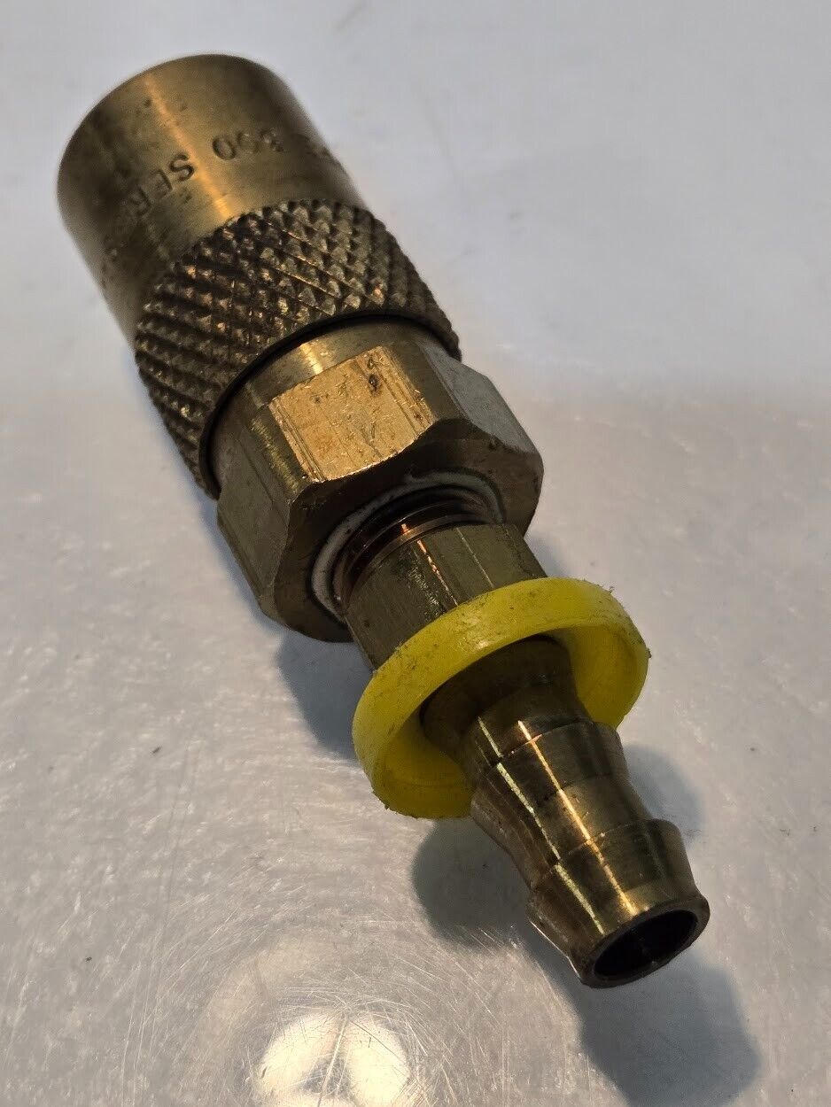 2 Quantity of PPE 300 Series 1/4" Quick Connect Couplings 3/8" Push-Lok (2 Qty)