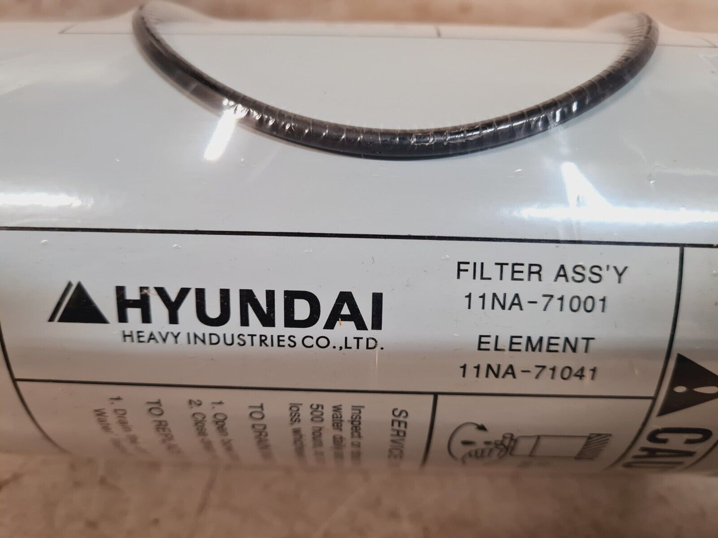 Hyundai Engine Fuel Filter Water Separator 11NA-71041 | 11NA-71001