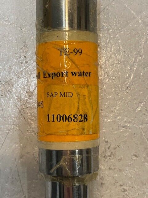 Thermowell Export Water 304 S.S. 16" Long 34mm OD 18mm Bore 19mm Small End