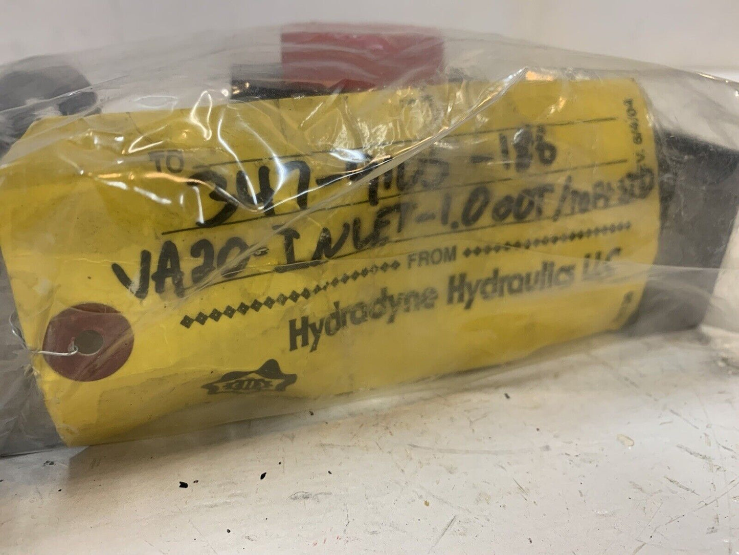 HYZ2 Hydradyne 347-9105-186 Hydraulic Valve VA20-Inlet-1.000T