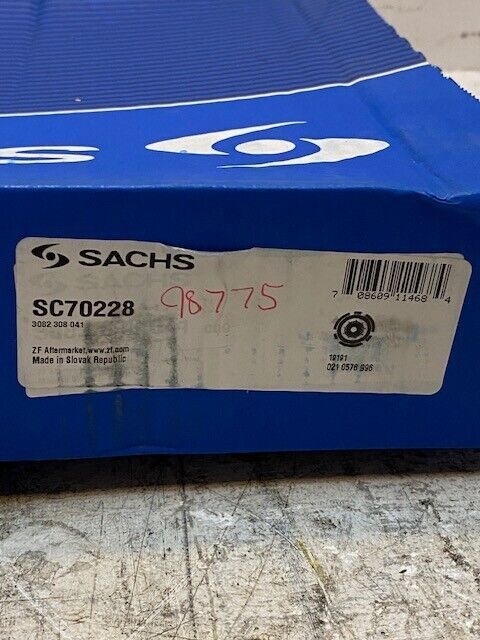 Sachs Clutch Pressure Plate SC70228 | 3082308041 | TYPMF228X/MF240