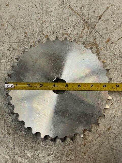 SS60B34 Roller Chain Sprocket 34 Teeth 32mm Bore 8-1/2" Diameter