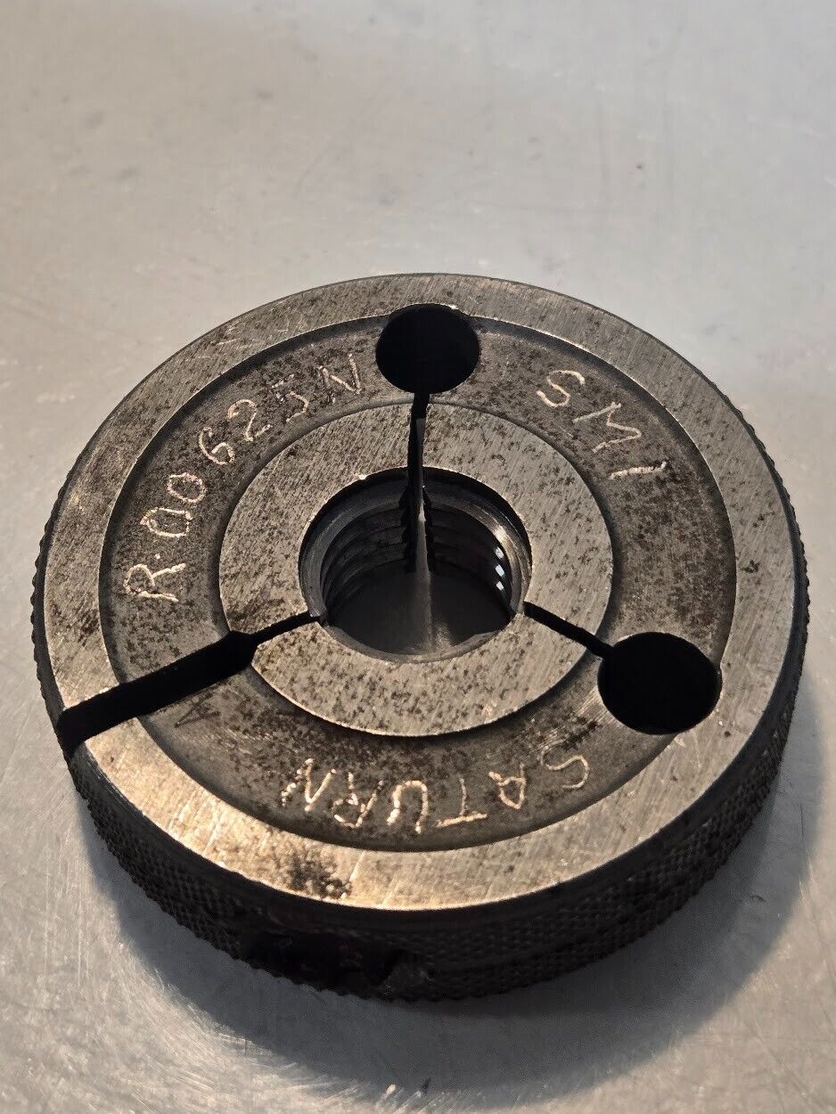 NoGo Thread Ring Gauge 5/8"-11 UNC-3A NOTGO P.D. .5619 | Saturn R 00625N SM1