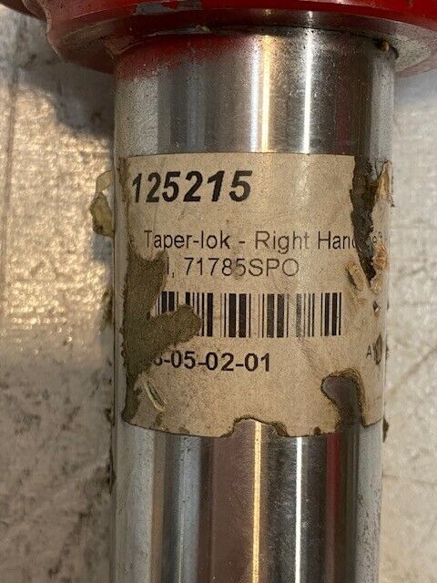 Spindle Taper LOK Style Left Hand / Right Hand 125215 | 71785SPO