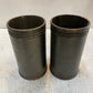 2 Qty of Cylinder Sleeves 10-1/4" Long 5-1/4" ID 5-11/16" OD 6" OD Bottom -2 Qty