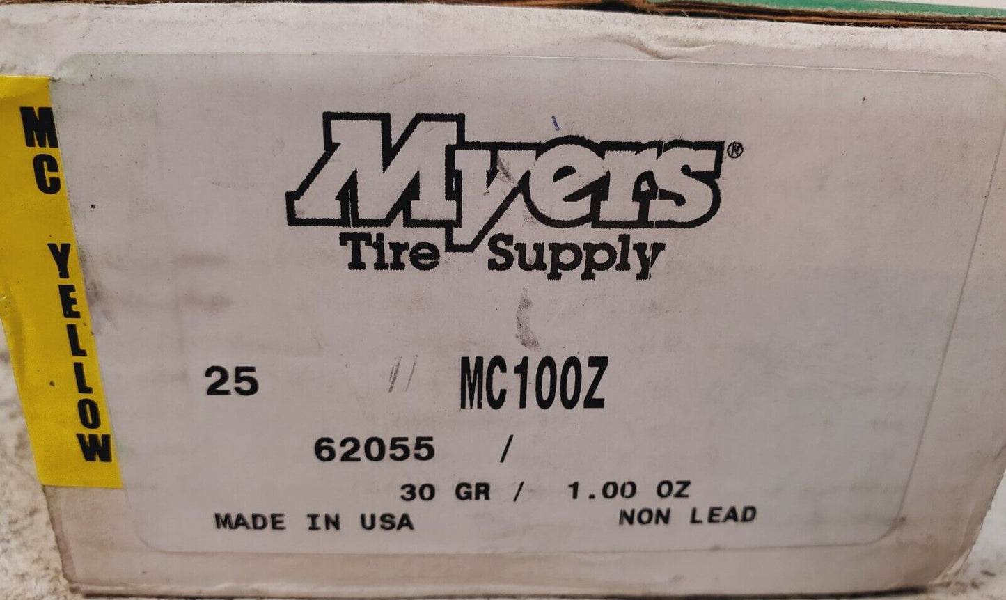 25 Quantity of Myers Tire Supply Wheel Weight 62055 | 1Oz | 28 | MC100Z (25 Qty)