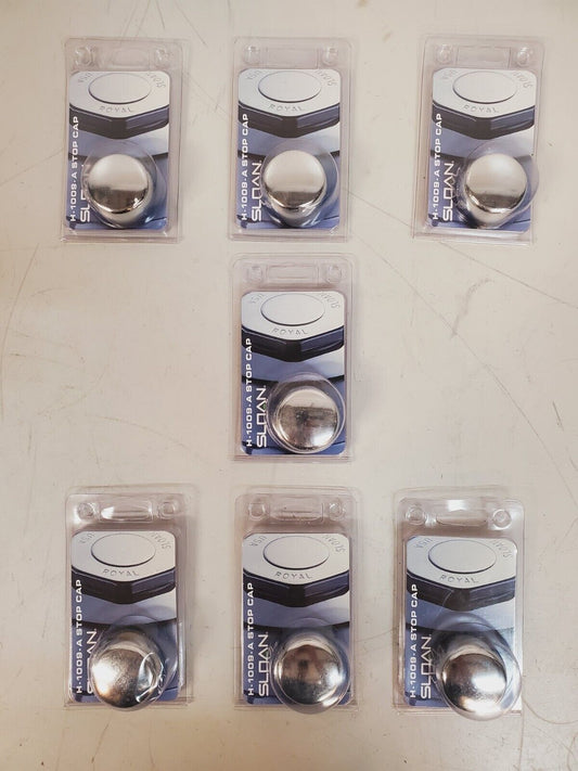 7 Quantity of Sloan Stop Caps H-1009-A  (7 Qty)