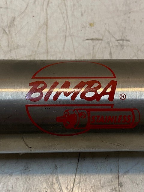 Bimba D-65671-A Air Cylinder 20" Long 65mm OD 13mm Thread