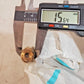 5 Qty. of Edelmann Clamps Style Rigid Male 3/8 Thread 1/4 Hose 844640 (5 Qty)