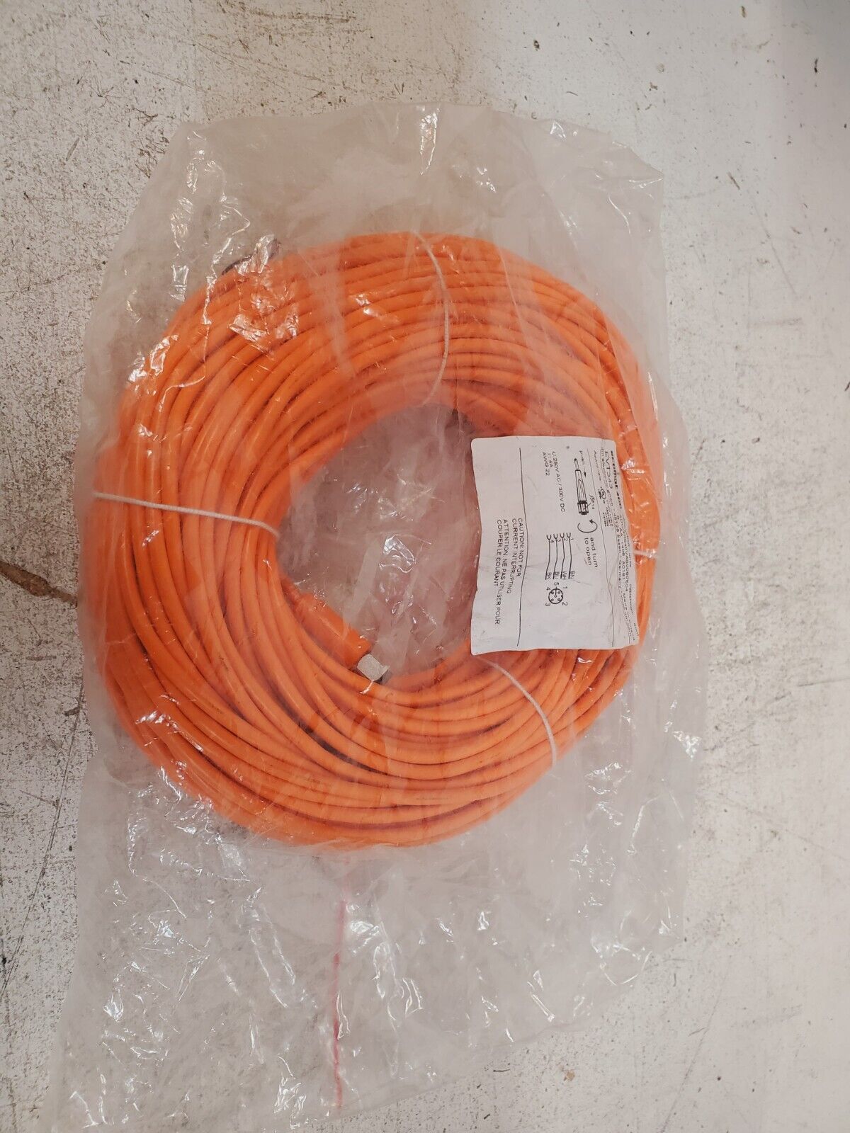 Ecomat 400 | 60m Length Cable EVT343 ADOGH040VAS0060E04 | 250V AC/300V DC 4A