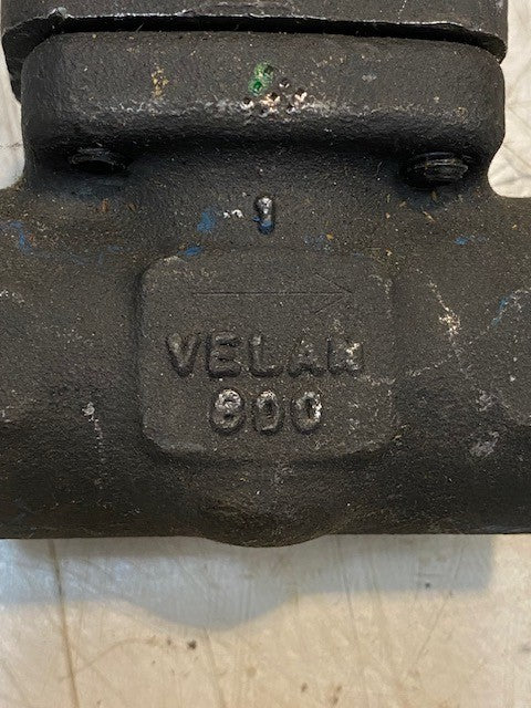 Velan Class 800 Forged Carbon Steel Gate Valve 1" Globe W-2074B-02TY | A105N