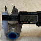 Rotolock Horizontal Refrigeration Service Valve Compressor 22.5 | 5-1/2" Long