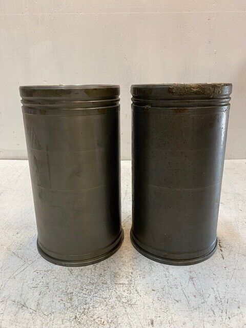 2 Qty of Cylinder Sleeves 10-1/4" Long 5-1/4" ID 5-11/16" OD 6" OD Bottom -2 Qty