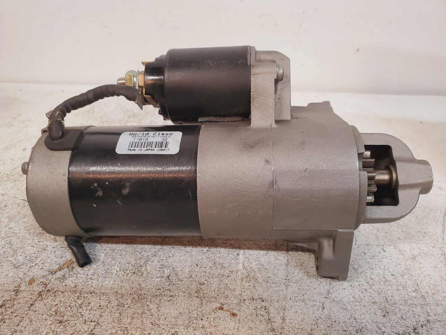 World Class Remanufactured Starter 17019 32 | J30917 | M1T7 | 12V