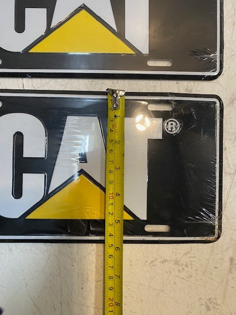 2 Quantity of Caterpillar CAT Logo Novelty License Plates 94L-3701 (2 Quantity)