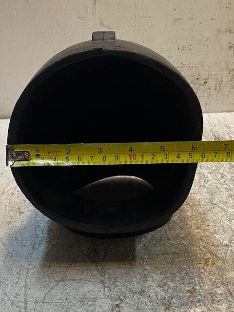 Rubber 90 Degree Elbow 6590SR 8" Tall 5-1/2" Wide 6-1/2" Deep