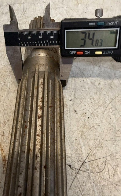 Heavy Duty Dual Splined Mechanical Drive Shaft 5109 Power Take Off Component
