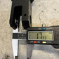 Left Handed Hydraulic Cylinder Assembly For Forklift 12  Length 66.73mm Cyl Dia.