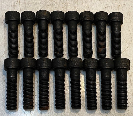 16 Quantity of FKE 12.9 Socket Head Cap Screw Bolts 4-3/8" Long (16 Quantity)