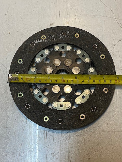 Sachs Clutch Friction Disc SD254 | 26mm Bore 7-3/4" Dia.