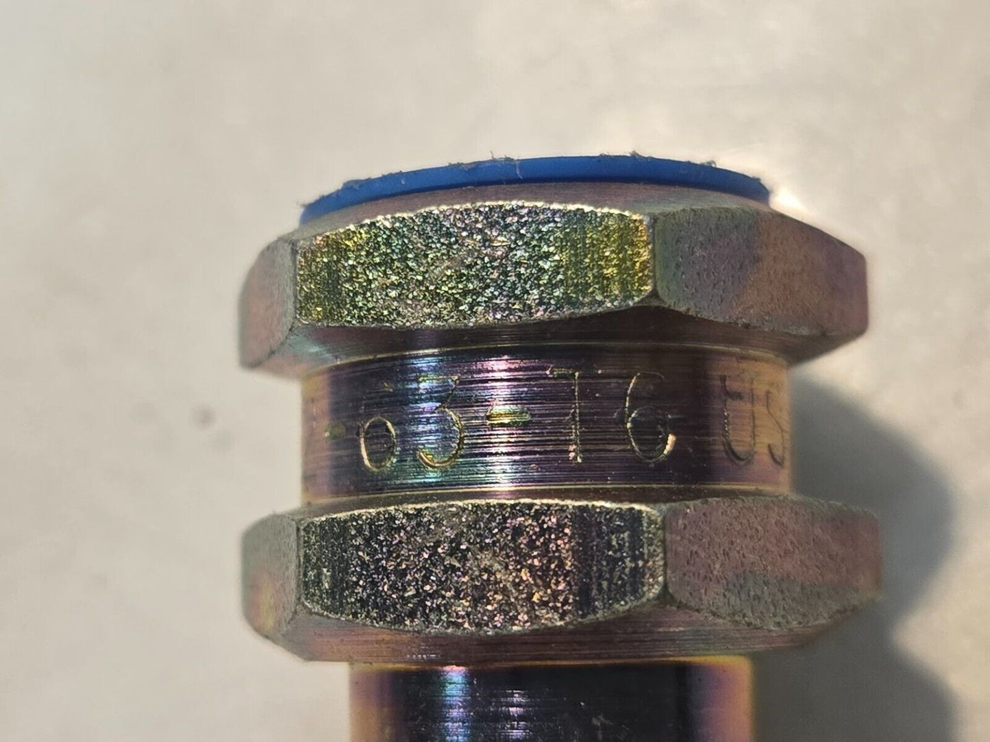 5 Quantity of H2-63-T6 Quick Connect Fittings for Parker 1/4"x1/4" FNPT (5 Qty)